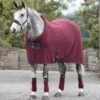 Rambo Cosy Fleece - Burgundy 1 Rambo Cosy Fleece - Burgundy -Equestrian Supply Store hw cosy fleece burg rdy