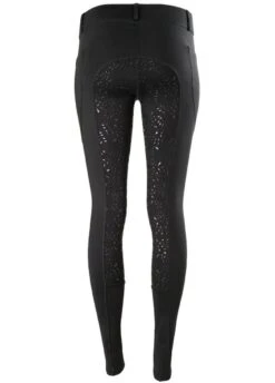 Legacy Ladies Winter Riding Tights - Black -Equestrian Supply Store legacytightsblackrdy