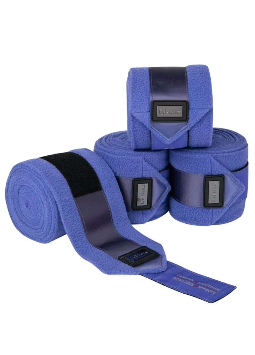 LeMieux Spectrum Polo Bandages - Navy/Bluebell 3 LeMieux Spectrum Polo Bandages - Navy/Bluebell