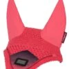 LeMieux Spectrum Fly Hood - Aubergine/Papaya 1 LeMieux Spectrum Fly Hood - Aubergine/Papaya -Equestrian Supply Store lemieux fly hood spectrum papaya 1rdy