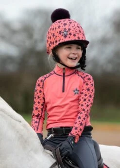 LeMieux Mini Base Layer - Papaya -Equestrian Supply Store lemieux mini base papaya 4rdy