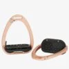 LeMieux Vector Balance Stirrups - Black/Rose Gold 1 LeMieux Vector Balance Stirrups - Black/Rose Gold -Equestrian Supply Store lemieux vector stirrup black rose 1rdy