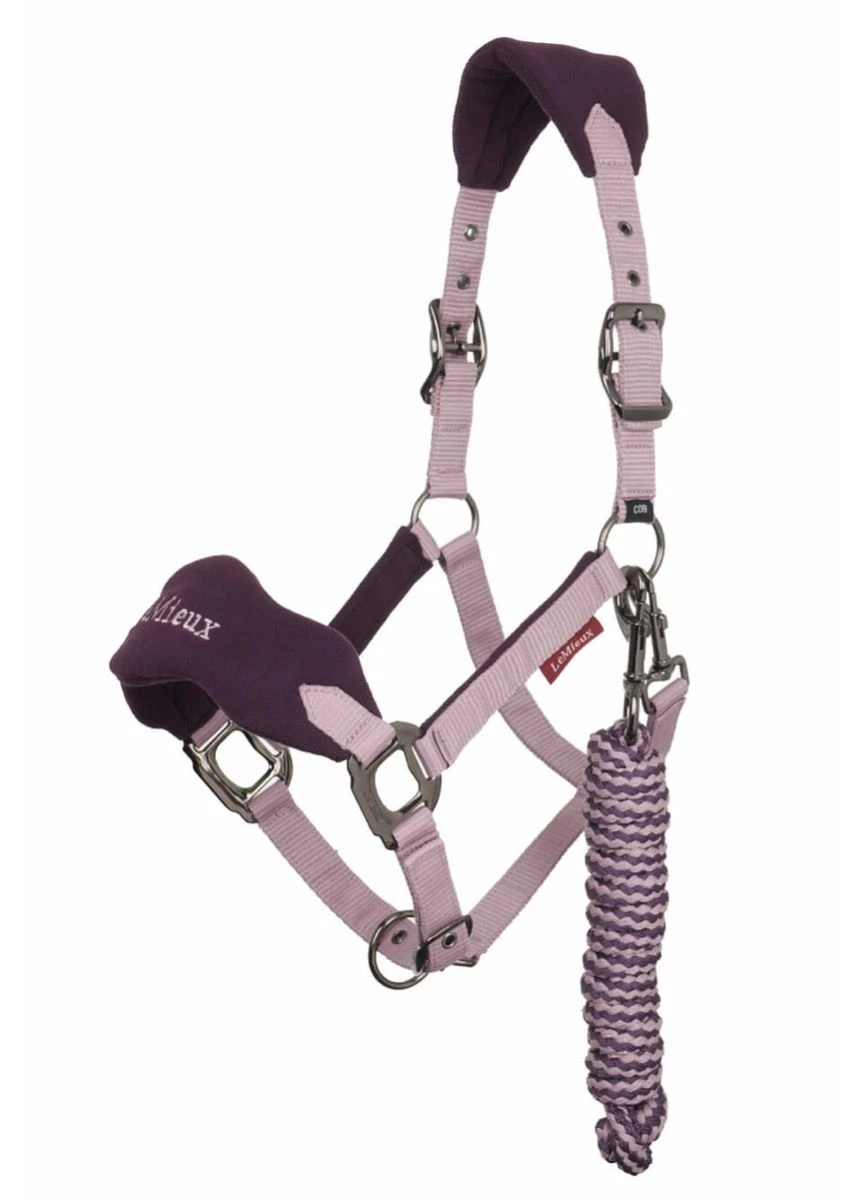 LeMieux Vogue Fleece Headcollar & Leadrope - Fig 3 LeMieux Vogue Fleece Headcollar & Leadrope - Fig