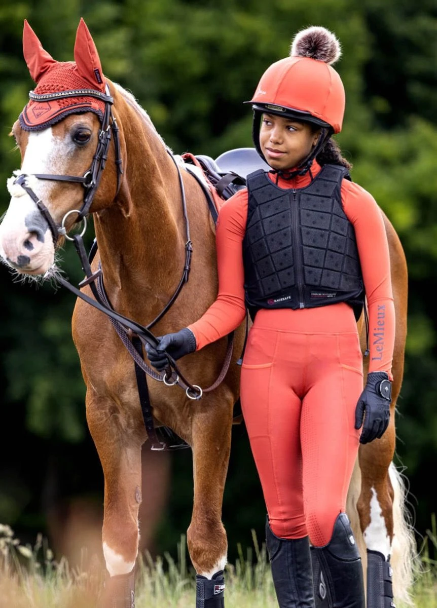 LeMieux Young Rider Pull On Breech - Sienna 5 LeMieux Young Rider Pull On Breech - Sienna - Image 3