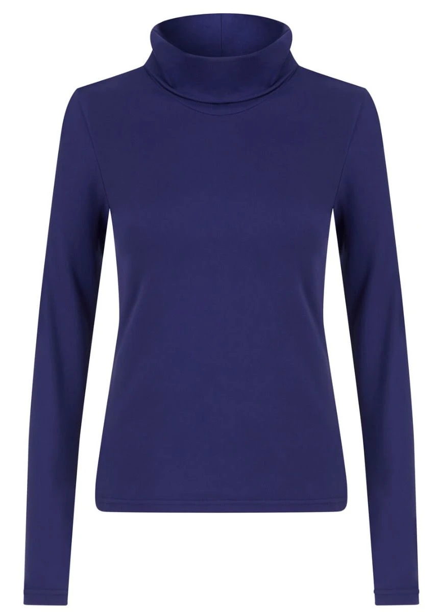 LeMieux Liberte Roll Neck - Ink Blue 4 LeMieux Liberte Roll Neck - Ink Blue - Image 2