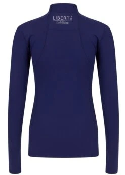 LeMieux Liberte Base Layer - Ink Blue -Equestrian Supply Store libertezipink3rdy