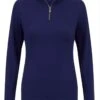 LeMieux Liberte Base Layer - Ink Blue -Equestrian Supply Store libertezipinkrdy