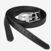 LeMieux Arika Stirrup Leathers - Black 2 LeMieux Arika Stirrup Leathers - Black -Equestrian Supply Store lm arika leather black 1rdy