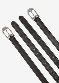 LeMieux Arika Stirrup Leathers - Brown -Equestrian Supply Store lm arika stirrup leathers brown 2rdy