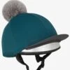 LeMieux Hat Silk - Spruce -Equestrian Supply Store lm hat silk spruce 1rdy