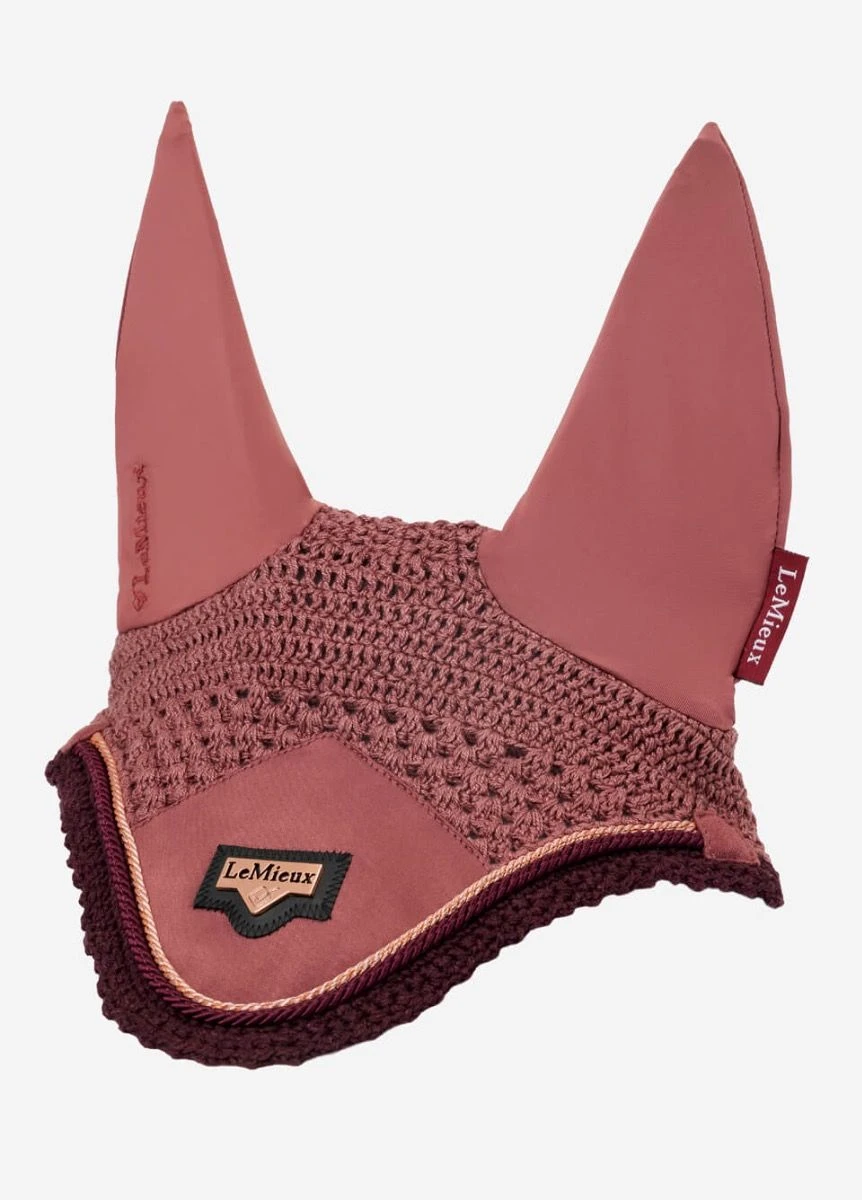 LeMieux Loire Fly Hood - Orchid 3 LeMieux Loire Fly Hood - Orchid