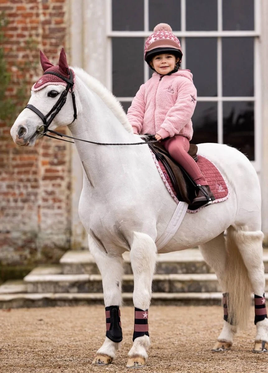 LeMieux Mini Jump Square - Orchid 4 LeMieux Mini Jump Square - Orchid - Image 2