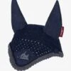 LeMieux Mini Fly Hood - Indigo -Equestrian Supply Store lm mini flyhood indigo 1rdy