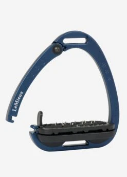 LeMieux Vector Balance Stirrups - Navy -Equestrian Supply Store lm vector navy 2rdy