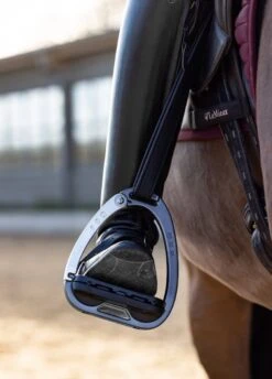 LeMieux Vector Balance Stirrups - Carbon/Silver 7 LeMieux Vector Balance Stirrups - Carbon/Silver -Equestrian Supply Store lm vector stirrup carbon silver 3rdy