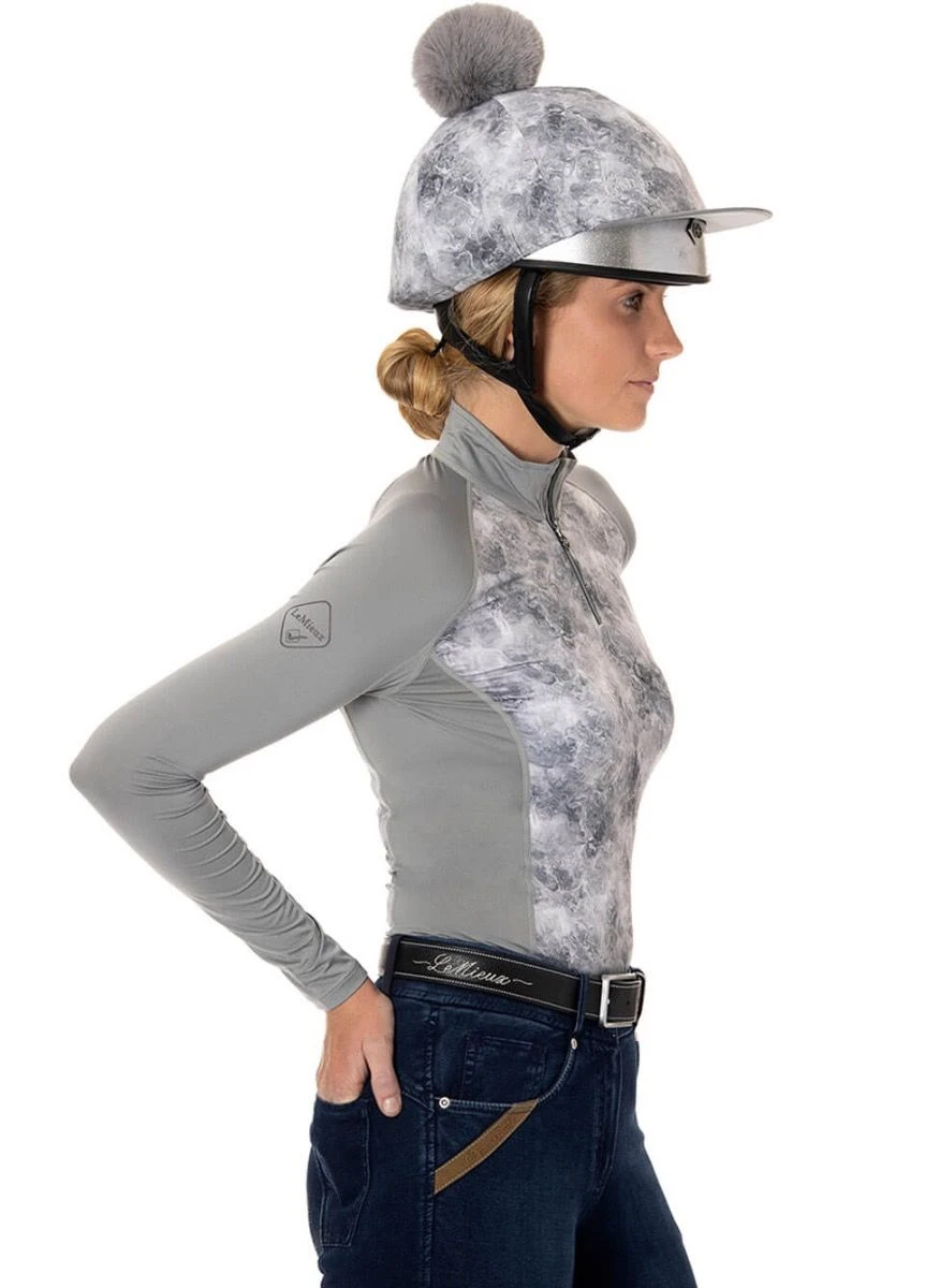 LeMieux Glacé Base Layer - Grey 6 LeMieux Glacé Base Layer - Grey - Image 4