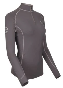 LeMieux Base Layer - Slate Grey -Equestrian Supply Store lmbaseslategrey3rdy