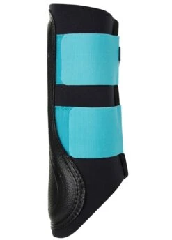 LeMieux Grafter Brushing Boots - Azure -Equestrian Supply Store lmbootazure3rdy