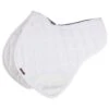 LeMieux Carbon Mesh CC Half Square - White -Equestrian Supply Store lmcarbonhalfccwhiterdy