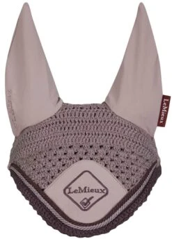 LeMieux Classic Fly Hood - Musk -Equestrian Supply Store lmclassicflyhoodmusk2rdy