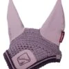 LeMieux Classic Fly Hood - Musk 1 LeMieux Classic Fly Hood - Musk -Equestrian Supply Store lmclassicflyhoodmusk3rdy