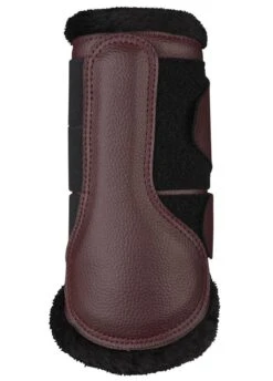 LeMieux Fleece Brushing Boots - Rioja -Equestrian Supply Store lmfleecebootrioja5rdy
