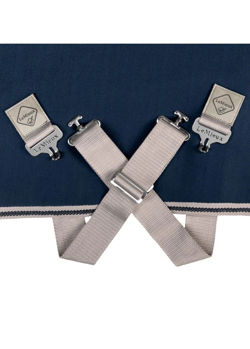 LeMieux Arika Jersey-Tek Fleece Rug - Navy 5 LeMieux Arika Jersey-Tek Fleece Rug - Navy - Image 3