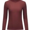 LeMieux Liberte Roll Neck - Rioja -Equestrian Supply Store lmliberterollrioja1rdy