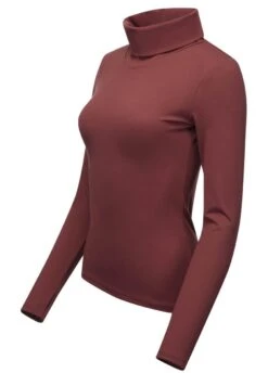 LeMieux Liberte Roll Neck - Rioja -Equestrian Supply Store lmliberterollrioja3rdy