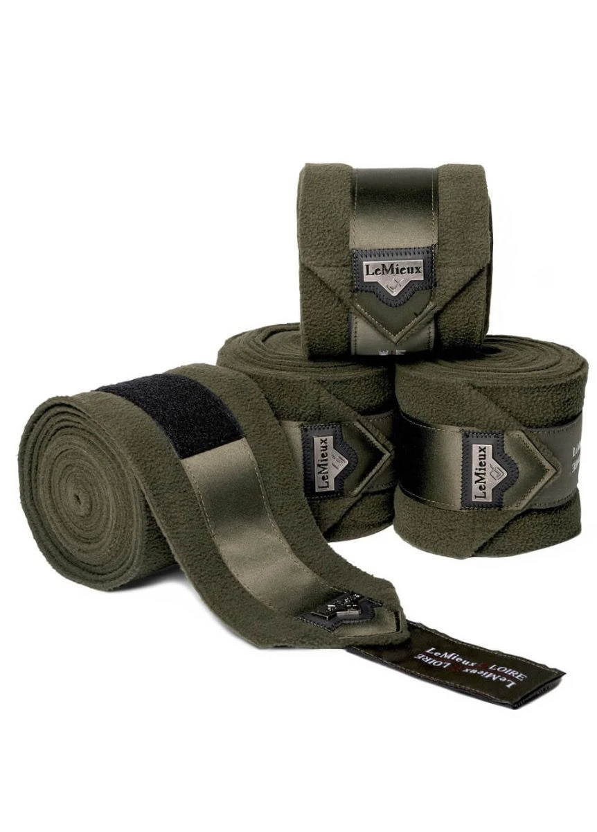 LeMieux Loire Polo Bandages - Oak 3 LeMieux Loire Polo Bandages - Oak