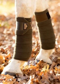 LeMieux Loire Polo Bandages - Oak 5 LeMieux Loire Polo Bandages - Oak -Equestrian Supply Store lmloirebandageoak2rdy