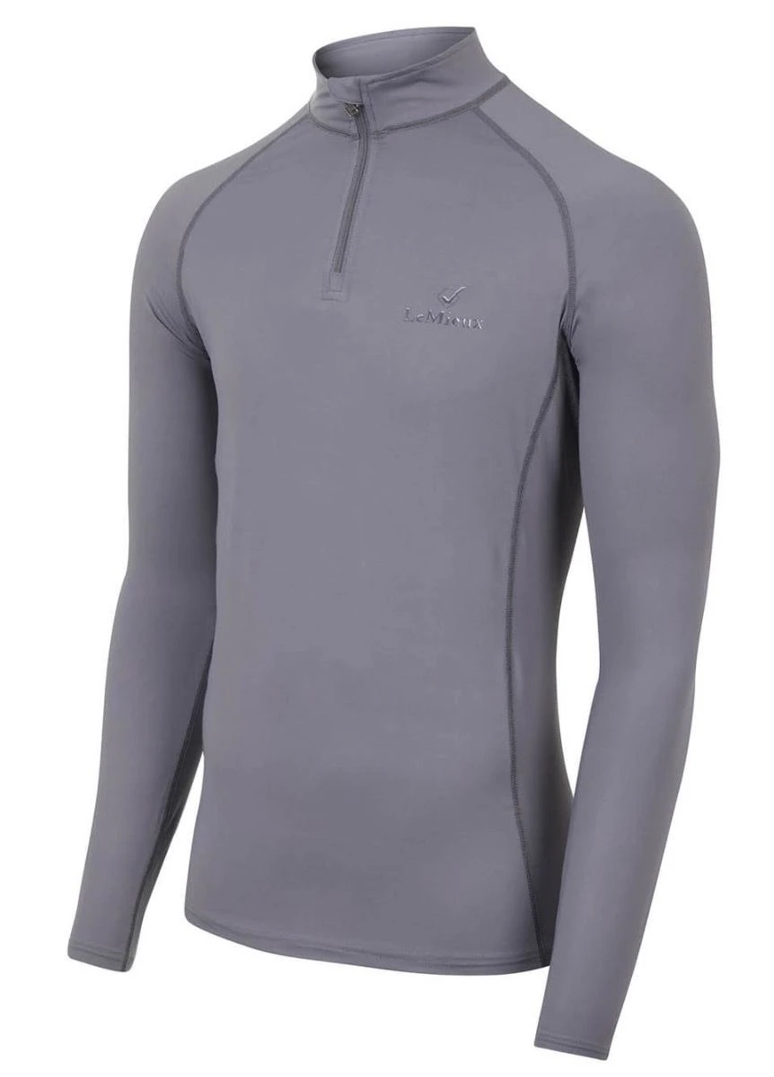 LeMieux Mens Base Layer - Slate 5 LeMieux Mens Base Layer - Slate - Image 3