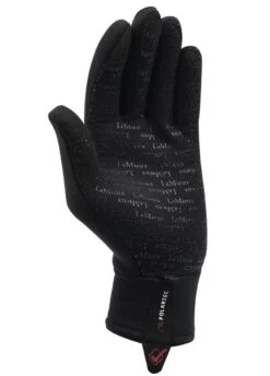 LeMieux Polar Tec Gloves - Black -Equestrian Supply Store lmpolartecgloveblack3rdy