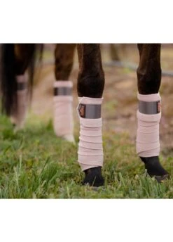 LeMieux Loire Polo Bandages - Rosé -Equestrian Supply Store lmpolosrose2rdy