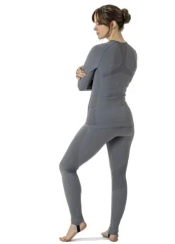 LeMieux Pro-Therm Thermal Base Layer - Grey -Equestrian Supply Store lmthermalbasegrey6rdy