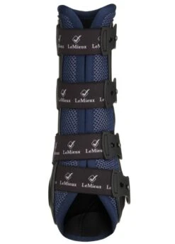 Lemieux Ultra Mesh Snug Boot (Pair) - Navy 18 Lemieux Ultra Mesh Snug Boot (Pair) - Navy -Equestrian Supply Store lmultrameshsnugbootnavy10rdy
