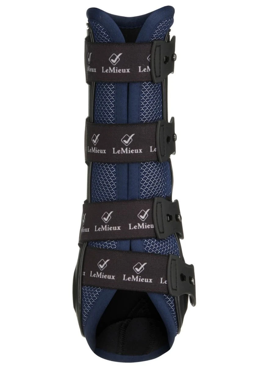 Lemieux Ultra Mesh Snug Boot (Pair) - Navy 9 Lemieux Ultra Mesh Snug Boot (Pair) - Navy - Image 7