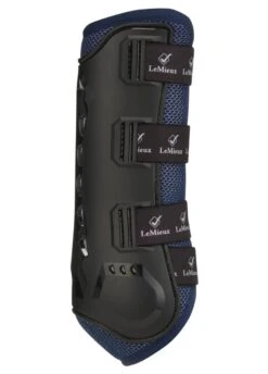 Lemieux Ultra Mesh Snug Boot (Pair) - Navy 14 Lemieux Ultra Mesh Snug Boot (Pair) - Navy -Equestrian Supply Store lmultrameshsnugbootnavy9rdy
