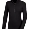 Pikeur Polartec Shirt - Black -Equestrian Supply Store pikeur polartec shirt black 1rdy