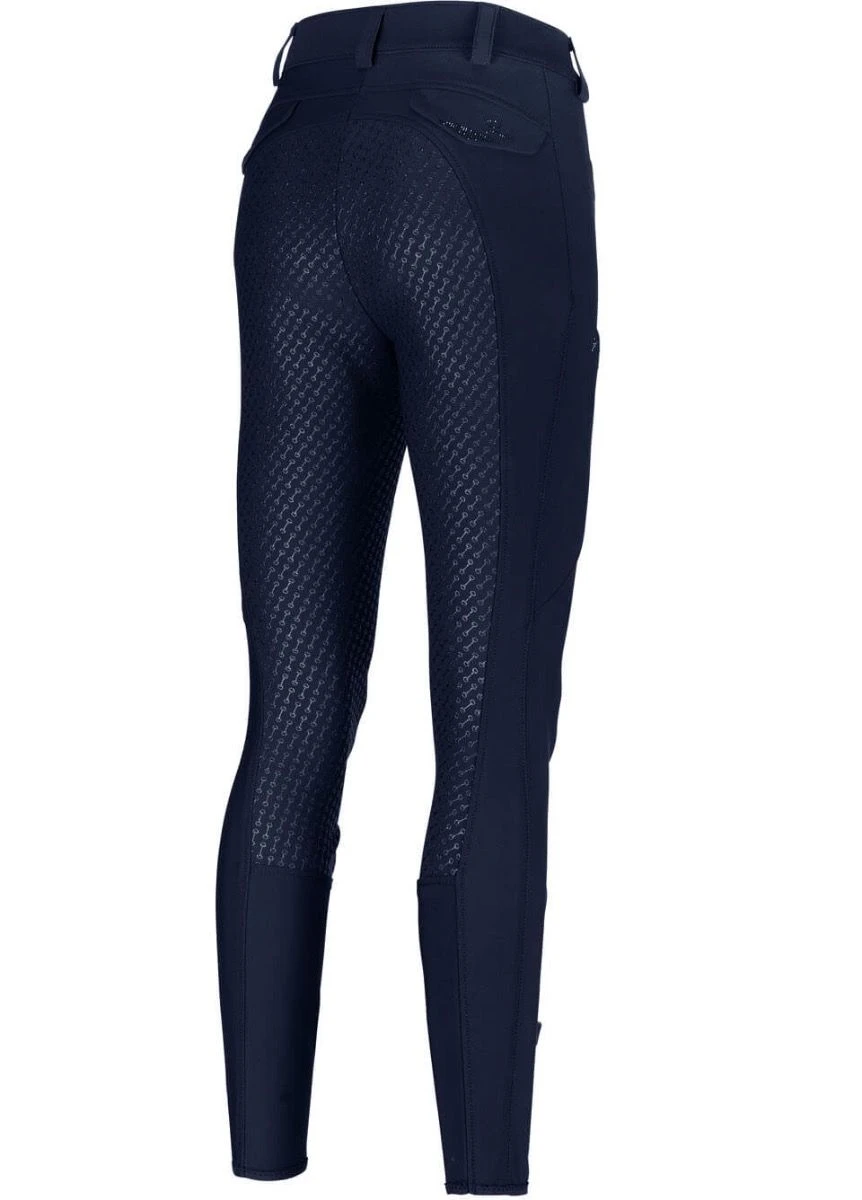 Pikeur Laure Grip Full Seat Breeches - Night Blue 4 Pikeur Laure Grip Full Seat Breeches - Night Blue - Image 2