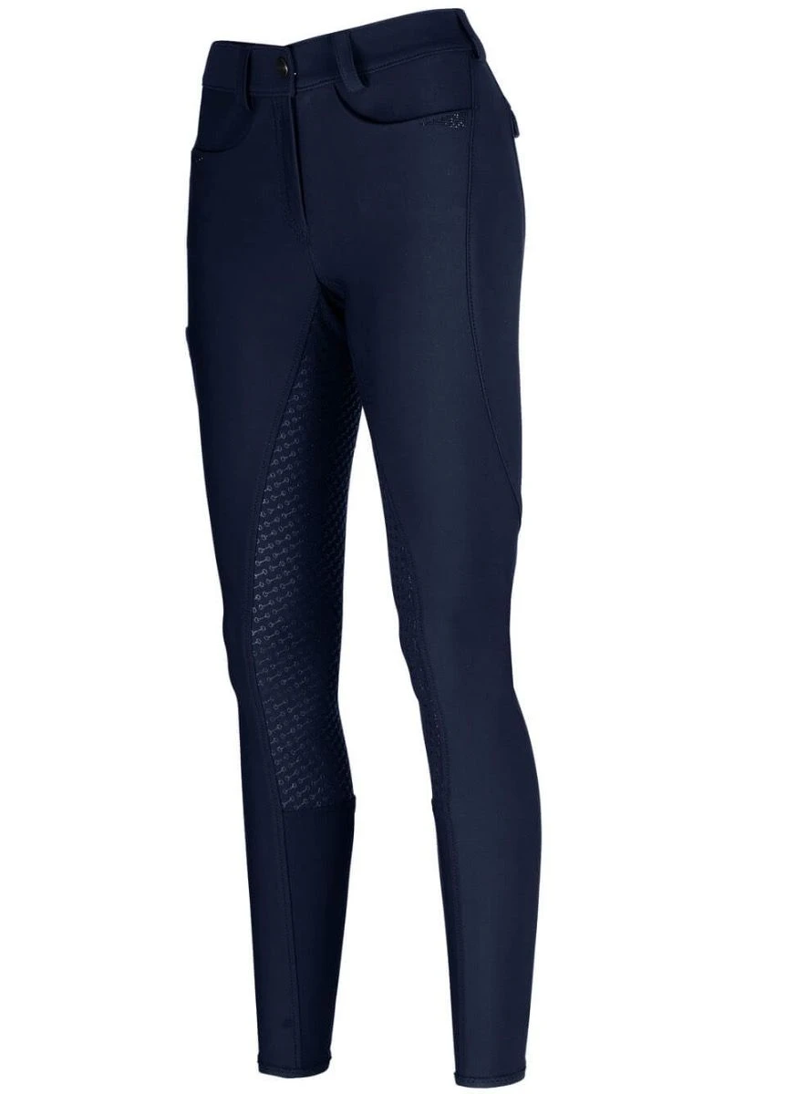 Pikeur Laure Grip Full Seat Breeches - Night Blue 3 Pikeur Laure Grip Full Seat Breeches - Night Blue