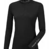Pikeur Norea Zip Shirt - Black -Equestrian Supply Store pikeurnoreablackrdy