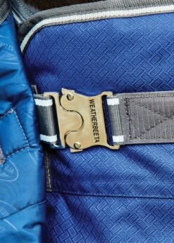 Weatherbeeta ComFiTec Premier Free II Detach-A-Neck Med - Dark Blue/Grey/White -Equestrian Supply Store premiergeatures3rdy