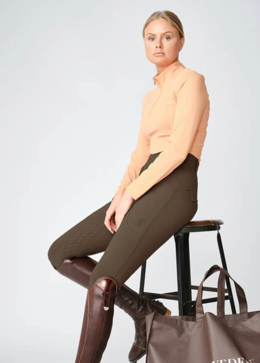 PS Of Sweden Juliette Full Grip Tights - Choc Chip 3 PS Of Sweden Juliette Full Grip Tights - Choc Chip