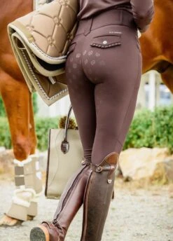 PS Of Sweden Nathalie Breeches - Coffee -Equestrian Supply Store psnathaliecoffee3rdy