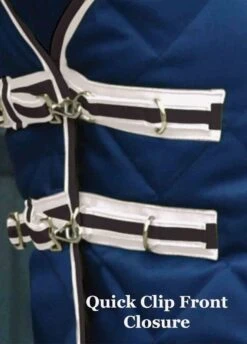 Weatherbeeta ComFiTec Diamond Quilt Detach A Neck Medium Stable Rug - Blue/Charc/White 13 Weatherbeeta ComFiTec Diamond Quilt Detach A Neck Medium Stable Rug - Blue/Charc/White -Equestrian Supply Store quickclipfrontclose