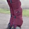 Rambo Travel Boots - Burgundy -Equestrian Supply Store rambo travel boots burgundy 1rdy