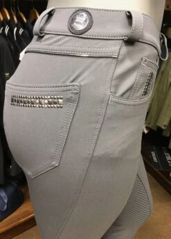 Pikeur Ladies Rayla Grip Breeches - Slate 7 Pikeur Ladies Rayla Grip Breeches - Slate -Equestrian Supply Store regina2