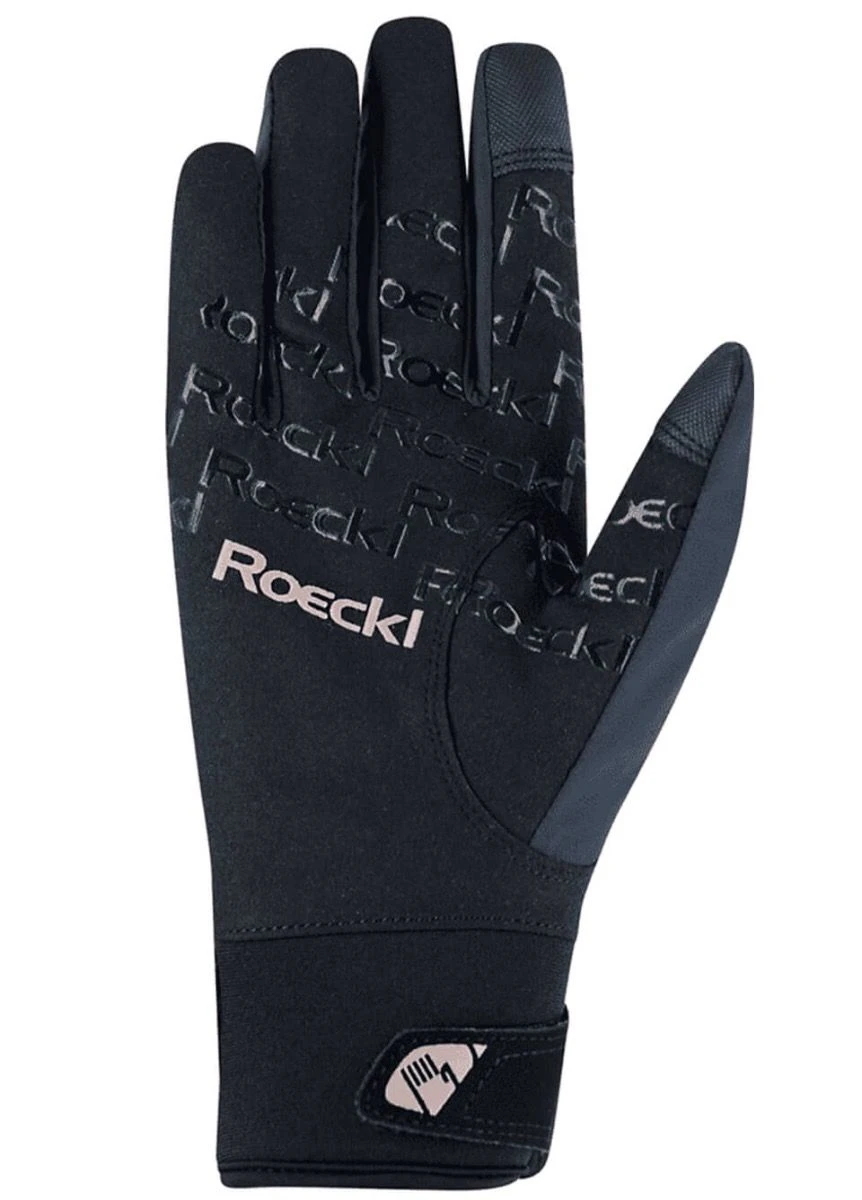 Roeckl Waregem Gloves - Black/Copper 4 Roeckl Waregem Gloves - Black/Copper - Image 2