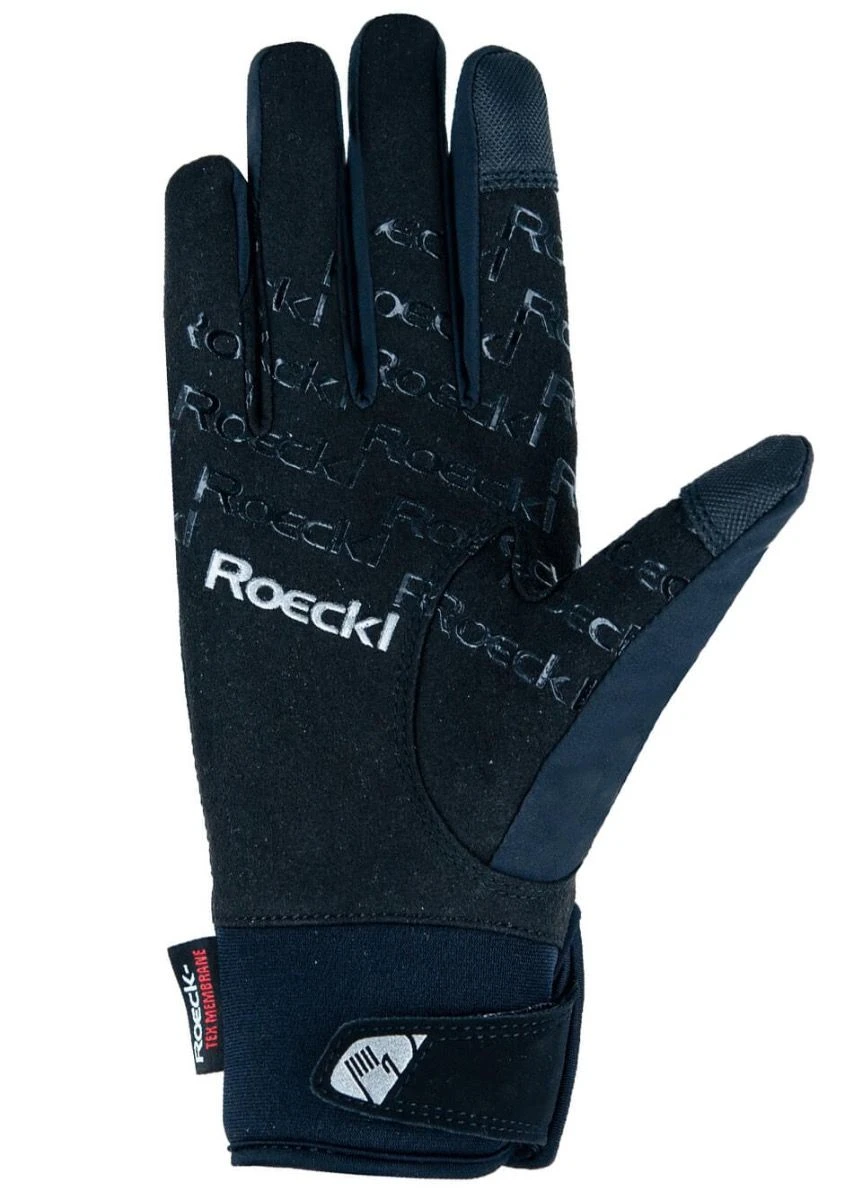 Roeckl Waregem Gloves - Black/Silver 4 Roeckl Waregem Gloves - Black/Silver - Image 2